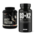 Basis-Set: MST Best Whey Protein + Big Zone Vitamin D3 + K2 – alle enthaltenen Artikel