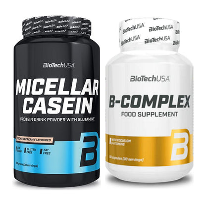 Basis-Set: BioTech Micellar Casein + BioTech B Complex 60 Tabl. – alle enthaltenen Artikel