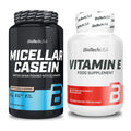 Basis-Set: BioTech Micellar Casein + BioTech Vitamin E 100 Softgelcaps – alle enthaltenen Artikel