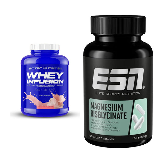 Basis-Set: Scitec Whey Infusion + ESN Magnesium Bisglycinat – alle enthaltenen Artikel