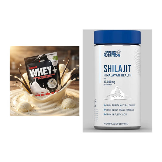 Basis-Set: Sinob Honest Whey+ + Applied Nutrition Shilajit – alle enthaltenen Artikel