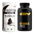 Basis-Set: ProFuel VEGAN PROTEIN + GN Vitamin B-Complex – alle enthaltenen Artikel