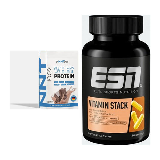 Basis-Set: NNT Whey + ESN Vitamin Stack – alle enthaltenen Artikel