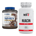 Basis-Set: Applied Nutrition Critical Whey + MST Niacin – alle enthaltenen Artikel