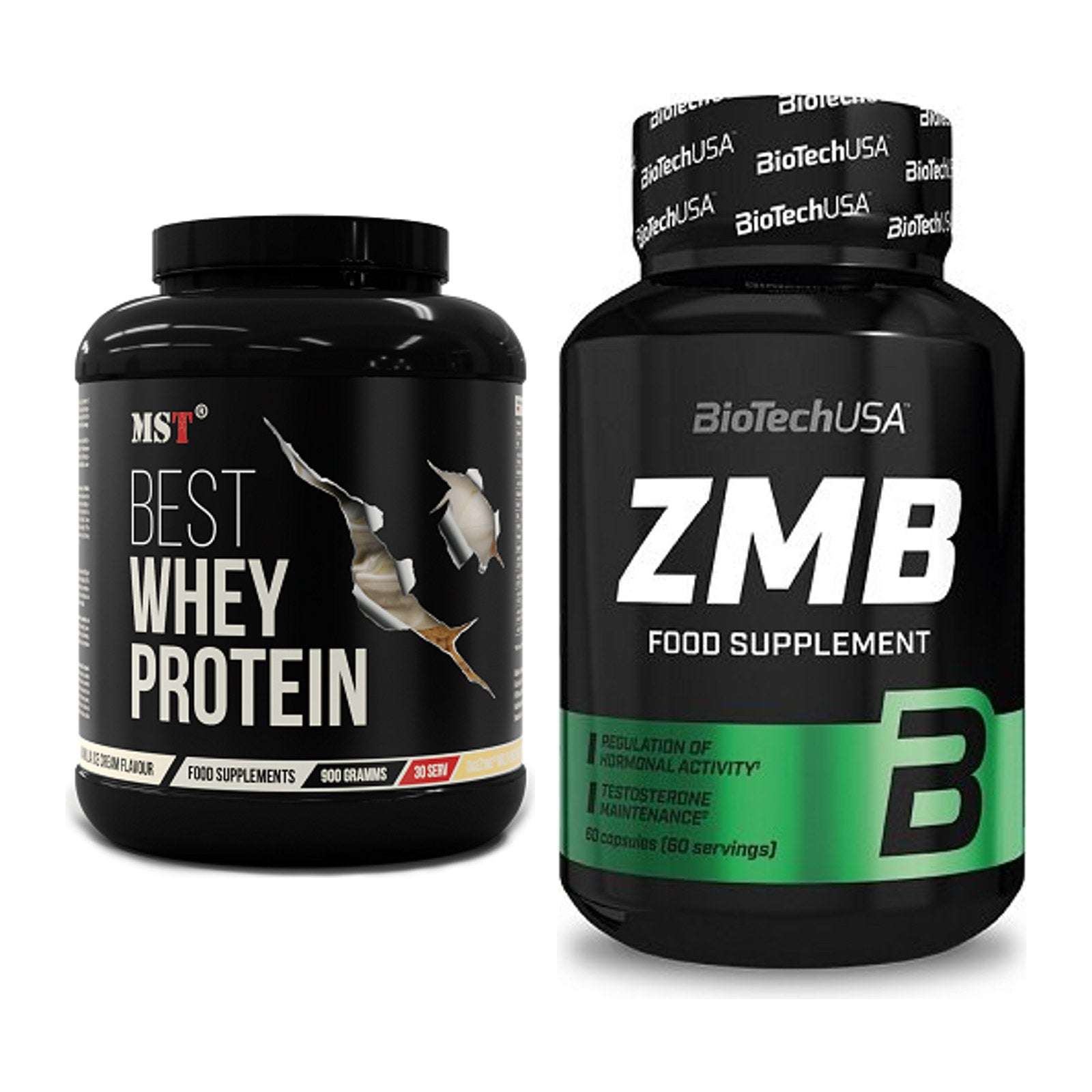 Basis-Set: MST Best Whey Protein + BioTech ZMB – alle enthaltenen Artikel