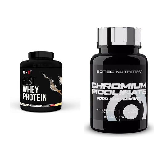 Basis-Set: MST Best Whey Protein + Scitec Chromium Picolinate – alle enthaltenen Artikel