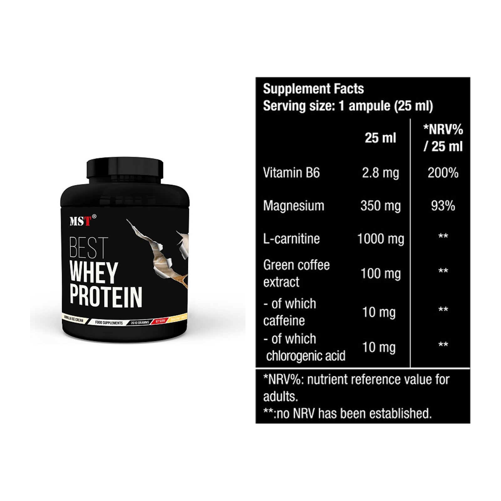 Basis-Set: MST Best Whey Protein + BioTech Magna Shot – alle enthaltenen Artikel