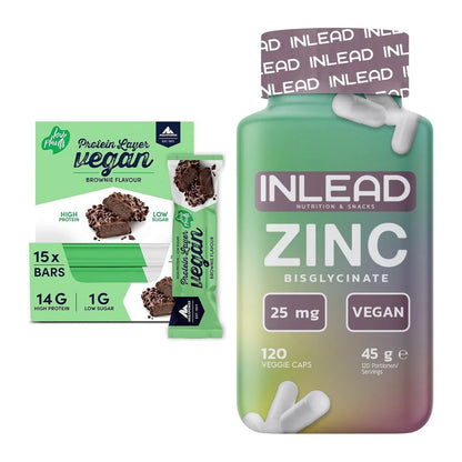 Basis-Set: Multipower Vegan Protein + INLEAD Zink Bisglycinate – alle enthaltenen Artikel