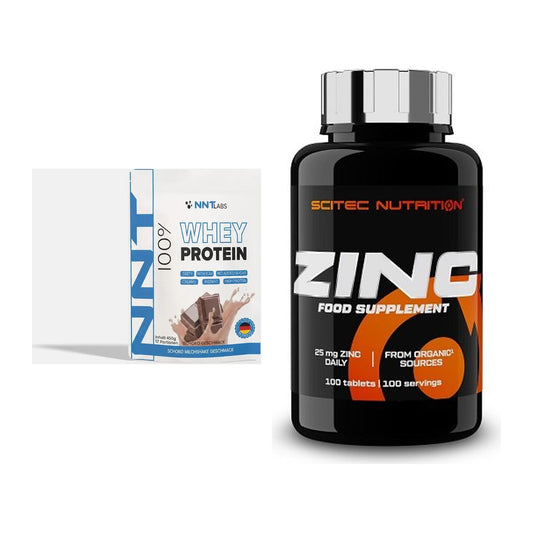 Basis-Set: NNT Whey + Scitec Zinc – alle enthaltenen Artikel