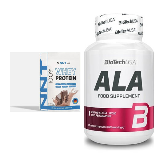 Basis-Set: NNT Whey + BioTech ALA alpha lipoic acid – alle enthaltenen Artikel