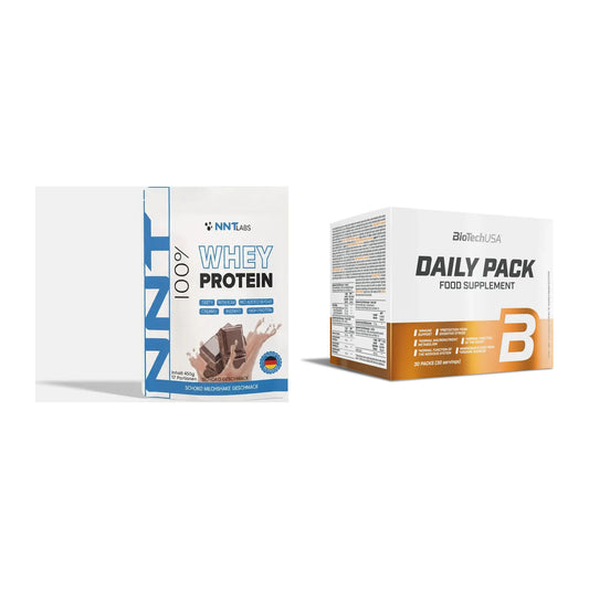 Grundset: NNT Whey + BioTech Daily Packs 30-pack - alla artiklar ingår
