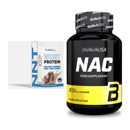 Basis-Set: NNT Whey + BioTech NAC – alle enthaltenen Artikel