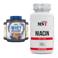 Basis-Set: Applied Nutrition Critical Whey + MST Niacin – alle enthaltenen Artikel