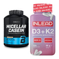 Basis-Set: BioTech Micellar Casein + INLEAD Vitamin D3 + K2 – alle enthaltenen Artikel