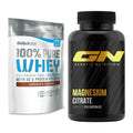 Basis-Set: BioTech 100% Pure Whey + GN Magnesium Citrate – alle enthaltenen Artikel