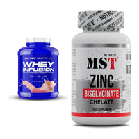 Basis-Set: Scitec Whey Infusion + MST Zinc Chelate Bisglycinate