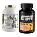 Basis-Set: Kevin Levrone Gold Whey + ESN Vitamin Stack – alle enthaltenen Artikel