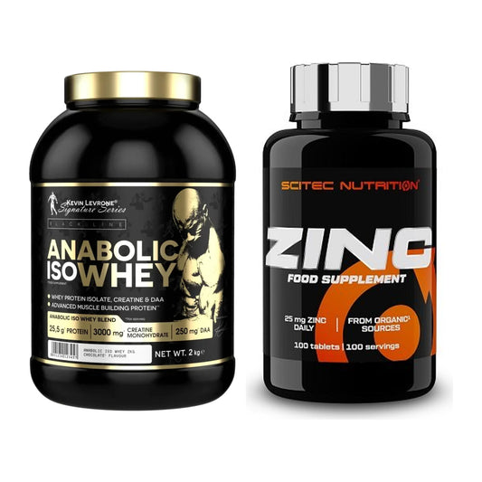 Basis-Set: Kevin Levrone Anabolic Iso Whey + Scitec Zinc – alle enthaltenen Artikel