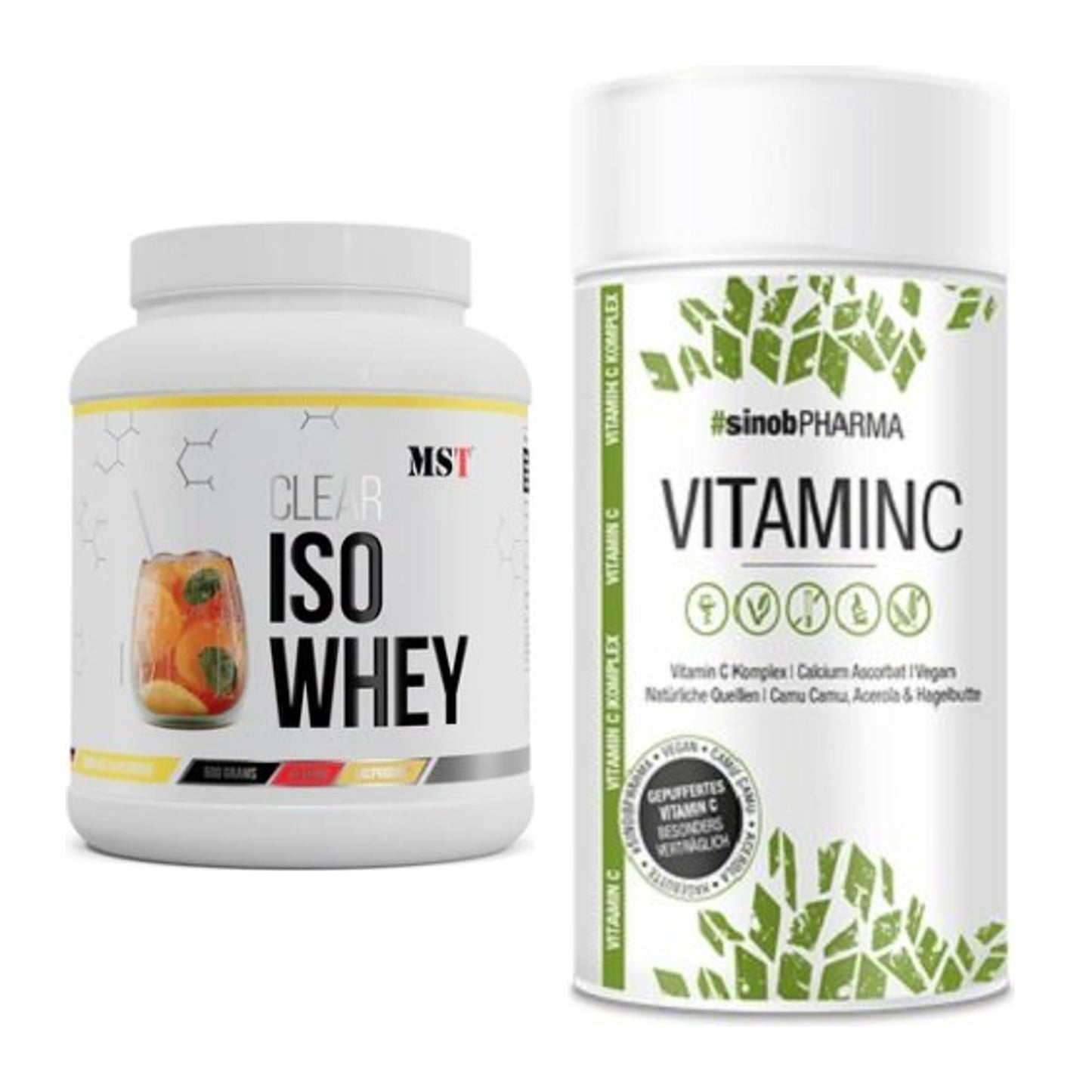 Basis-Set: MST Iso Clear + Sinob Vitamin C – alle enthaltenen Artikel