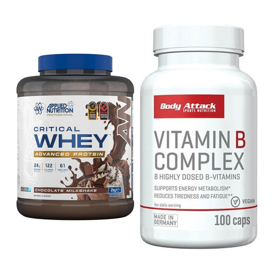 Basis-Set: Applied Nutrition Critical + Body Attack Vitamin – alle enthaltenen Artikel