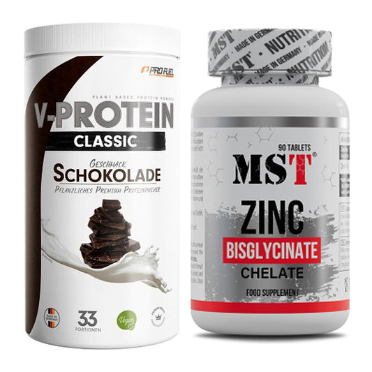 Basis-Set: ProFuel VEGAN PROTEIN + MST Zinc Chelate Bisglycinate – alle enthaltenen Artikel