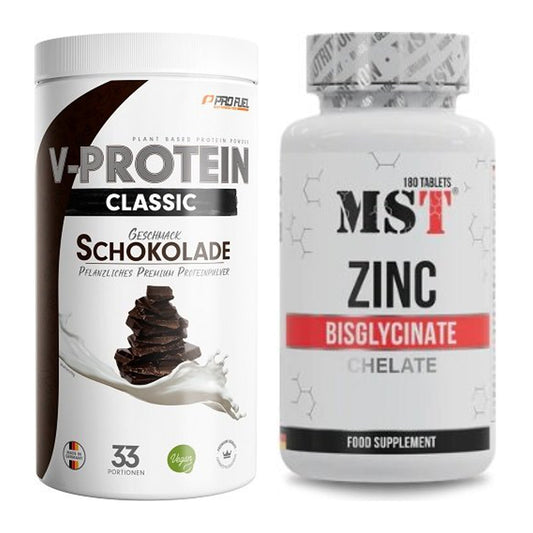Basis-Set: ProFuel VEGAN PROTEIN + MST Zinc Chelate Bisglycinate – alle enthaltenen Artikel
