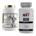 Basis-Set: Kevin Levrone Gold Whey + MST Iron Bisglycinate – alle enthaltenen Artikel