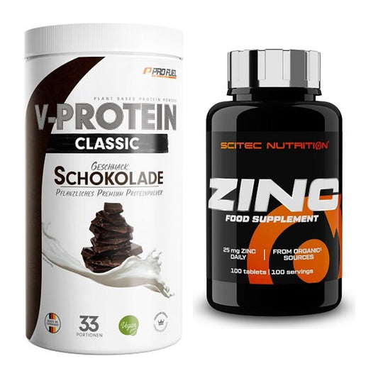 Basis-Set: ProFuel VEGAN PROTEIN + Scitec Zinc – alle enthaltenen Artikel
