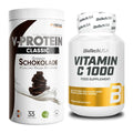 Basis-Set: ProFuel VEGAN PROTEIN + BioTech Vitamin C 1000 30 Tabl. – alle enthaltenen Artikel