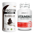 Basis-Set: ProFuel VEGAN PROTEIN + BioTech Vitamin E 100 Softgelcaps – alle enthaltenen Artikel