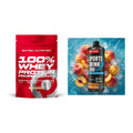 Basis-Set: Scitec 100% Whey Protein + Body Attack Sports Drink Zero – alle enthaltenen Artikel