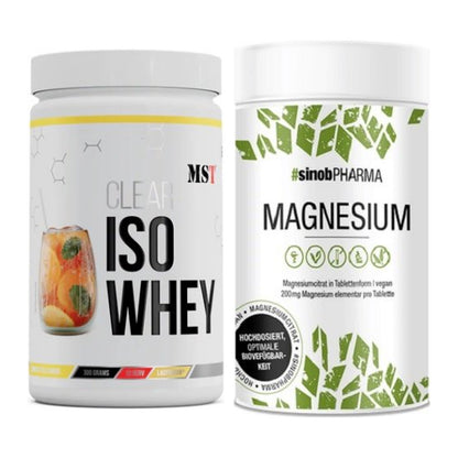 Basis-Set: MST Iso Clear + Sinob Magnesium Citrat – alle enthaltenen Artikel
