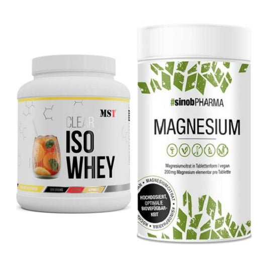 Basis-Set: MST Iso Clear + Sinob Magnesium Citrat – alle enthaltenen Artikel