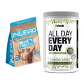 Basis-Set: INLEAD Whey Protein + Sinob All Day Every Day 30 Serv. – alle enthaltenen Artikel