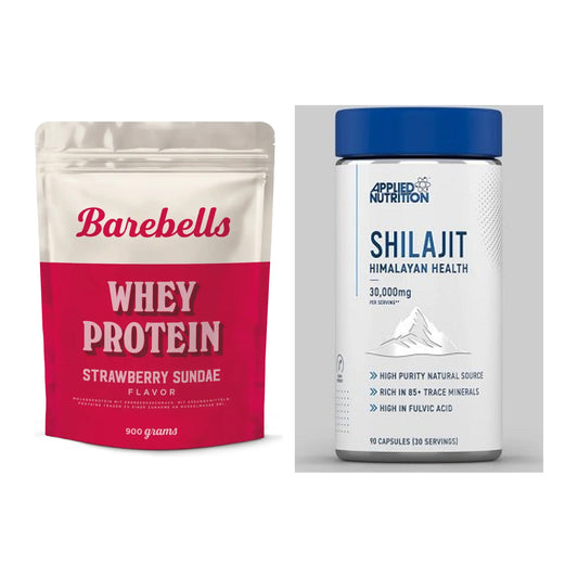 Basis-Set: Barebells Whey Protein + Applied Nutrition Shilajit – alle enthaltenen Artikel