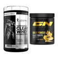 Basis-Set: Kevin Levrone Clear Whey + GN Base Powder – alle enthaltenen Artikel