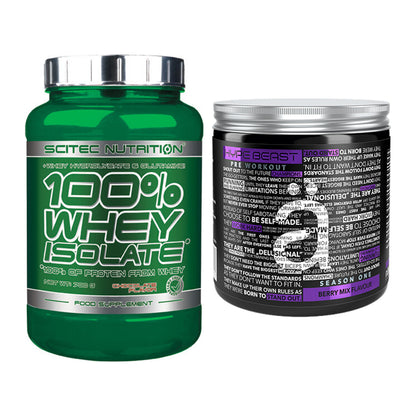 Basis-Set: Scitec Whey Isolate + Nanosupps Hype Beast – alle enthaltenen Artikel