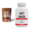 Basis-Set: Wispy Whey 100% + MST Niacin – alle enthaltenen Artikel