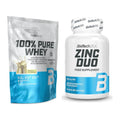 Basis-Set: BioTech 100% Pure Whey + BioTech Zinc Duo – alle enthaltenen Artikel