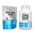 Basis-Set: BioTech 100% Pure Whey + BioTech Zinc Duo – alle enthaltenen Artikel