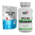 Basis-Set: BioTech 100% Pure Whey + MST Tripple Mag – alle enthaltenen Artikel