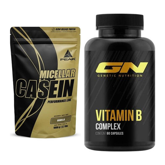 Basis-Set: Peak Micellar Casein + GN Vitamin B-Complex – alle enthaltenen Artikel