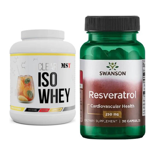 Basic set: MST Iso Clear + Swanson Resveratrol - all items included