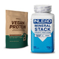 Basis-Set: BioTech Vegan Protein + INLEAD Mineral Stack – alle enthaltenen Artikel