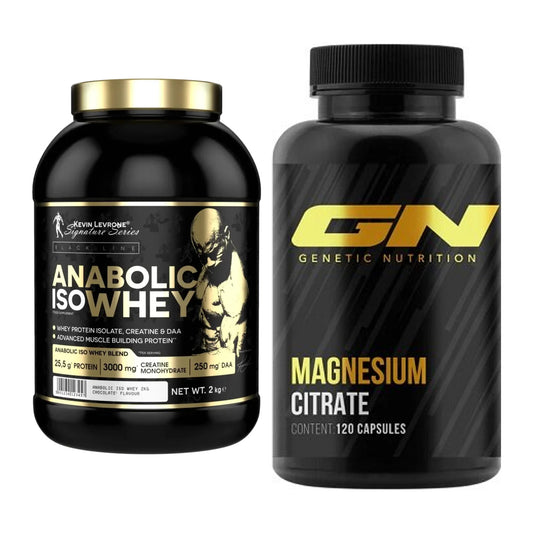 Basis-Set: Kevin Levrone Anabolic Iso Whey + GN Magnesium Citrate – alle enthaltenen Artikel