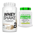 Basis-Set: BioTech Whey Shake + Scitec Greens & Fruits – alle enthaltenen Artikel