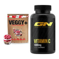 Basis-Set: Sinob VEGGY + VEGAN PROTEIN + GN Vitamin C Health Line – alle enthaltenen Artikel