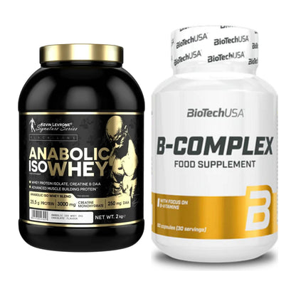 Basis-Set: Kevin Levrone Anabolic Iso + BioTech B Complex 60 Tabl. – alle enthaltenen Artikel