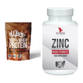 Basis-Set: Wispy Whey 100% + #GYMJUICE ZINC Bisglycinate – alle enthaltenen Artikel