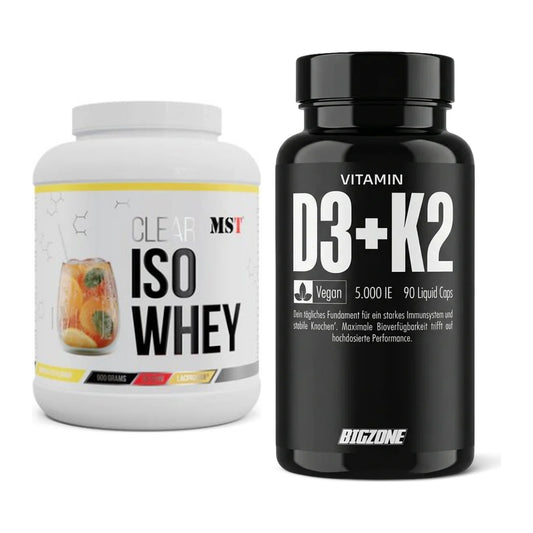 Basis-Set: MST Iso Clear + Big Zone Vitamin D3 + K2 – alle enthaltenen Artikel